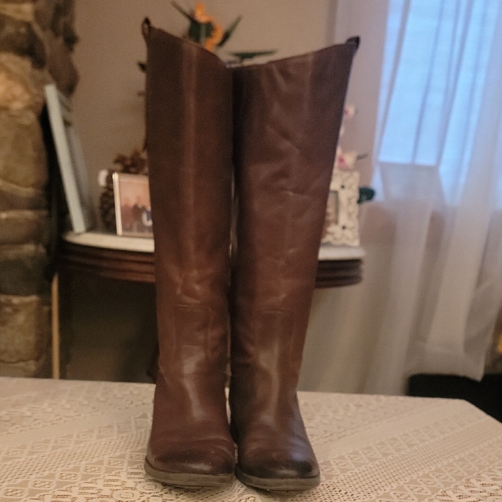 Sam Edelman Brown Heeled Boots